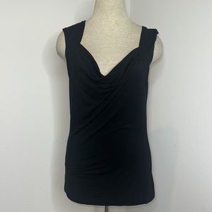 🔹 White House Black Market Drape Front Tank Top